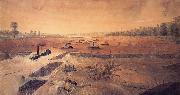 James Madison Alden Admiral Porter-s Gunboats Passing the Red River Dam oil painting picture wholesale